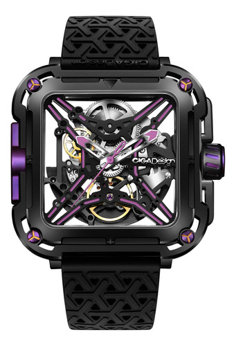 Reloj Ciga Design Hombre X Series Automático Neon Purple