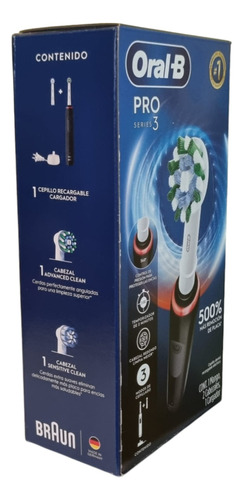 Cepillo Dientes Eléctrico Pro 2000 + 4 Rep. Precision Clean