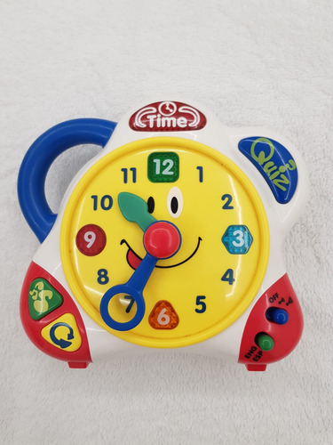 Reloj Aprendizaje Happy Kids Bilingue Impecable! Varios (Usado)