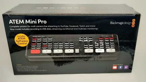 Atem Mini Pro - Mesa De Vídeo Blackmagic Design