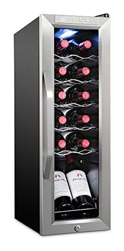 Vitrina Refrigeradora De Vino Con Cerradura