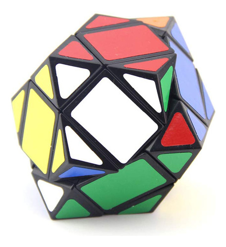 Cubo Mágico Skewb 3x3 Dodecaedro Cara Rómbica Diamond Color De La Estructura