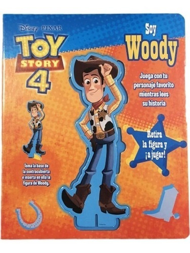 Toy Story 4 Soy Woody Con Figura Flaber