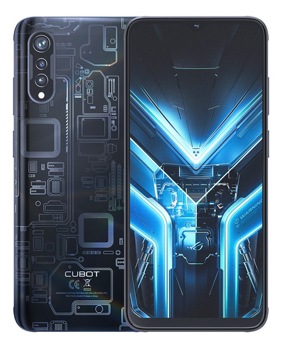 Celular Gamer Cubot X70 Dual Sim 256 Gb Negro 12 Gb Ram 120