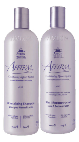 Avlon Affirm Shampoo Normalizing + 5 In 1 Reconstrutor 950ml