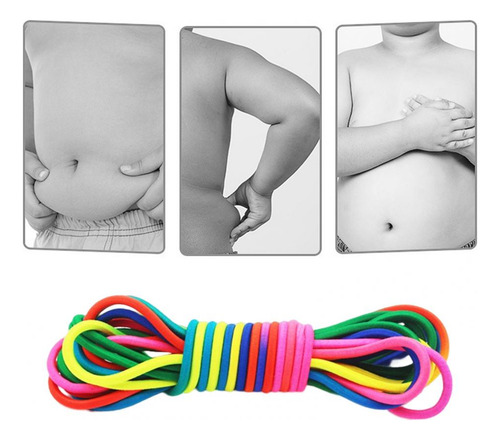 Jump Rope, Útil Juego De Banda Elástica, Banda Elástica Colo