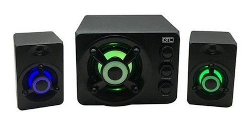 Parlante Bluetooth Usb Multifuncion Con Subwoofer Y Auxiliar