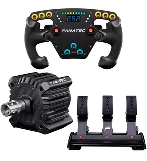 Volante Fanatec F1 Dd Pro + Pedais Clubsport V3 Ps4 Ps5 Pc