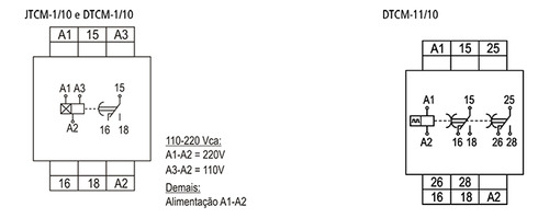 Temporizador Ciclico Multi Tempo Digimec Dtcm 1/10 110/220v