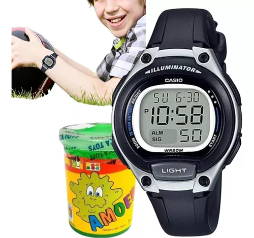 LW-203-1AVEF, Reloj Casio Digital Niños