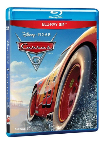 Blu-ray 3d Carros 3