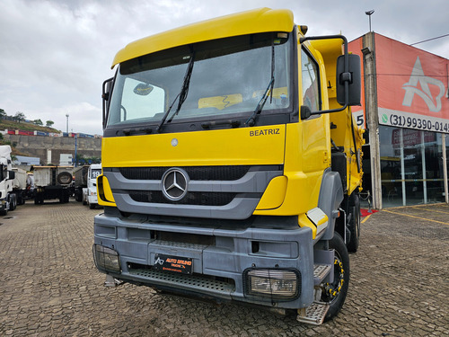 Mb Axor 3344 6x4, Aut. C/ Caçamba Meia Cana 14m3