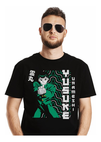 Polera Yu Yu Hakusho Yusuke Urameshi Bang Anime Impresión Di