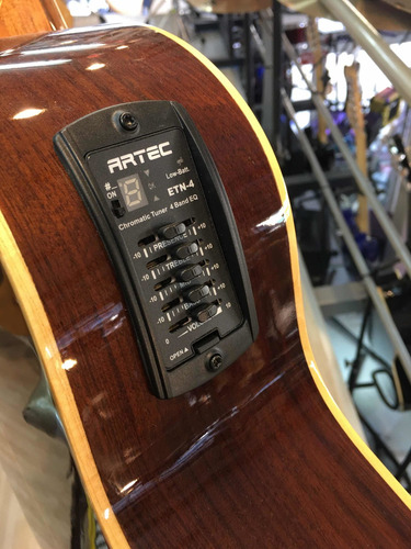 Imagen 6 de 7 de Fonseca 50eq Guitarra Electrocriolla Clasica Natural