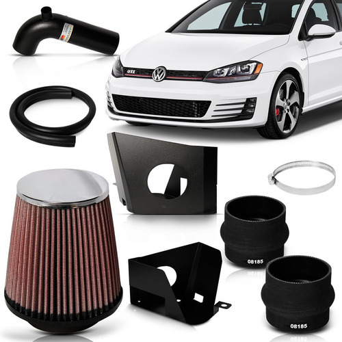 Kit Filtro K&n Intake Golf Gti 2.0 2014 2015 2016 2017 2018