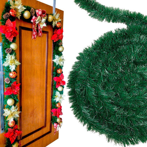 Imagem 3 de 6 de Festão 5 Metros Para Decoração De Natal