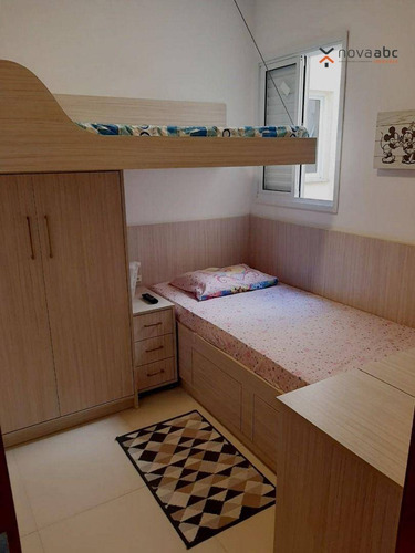 Cobertura Com 2 Dormitórios À Venda, 50 M² Por R$ 378.000 - Vila Marina - Santo André/sp - Co1129