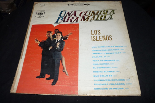 Jch- Los Isleños Una Cumbia Para Maria Lp