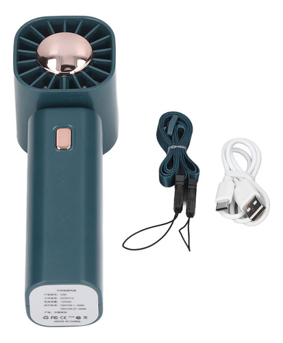 Ventilador Mano Portatil Refrigeracion Usb Tipo C Interfaz 3