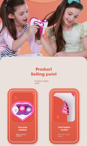 Kit Juguetes For Trenzar El Pelo De Los Niños Niñas Trenza*