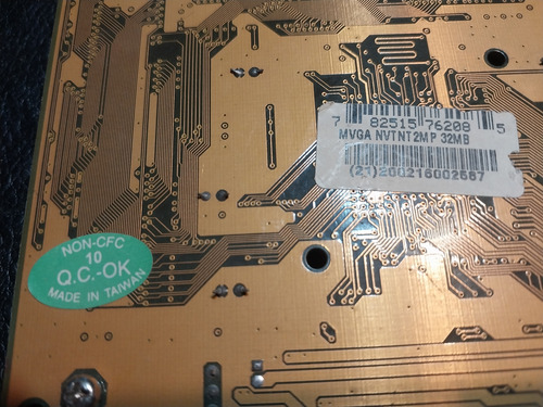 Placa Video Nvidia Tnt2 M64 32mb Agp Y Riva Tnt2 32mb Pci