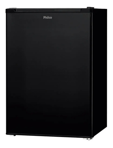 Frigobar Philco 68L Preto Compacto com Compressor 5 Níveis PFG85P