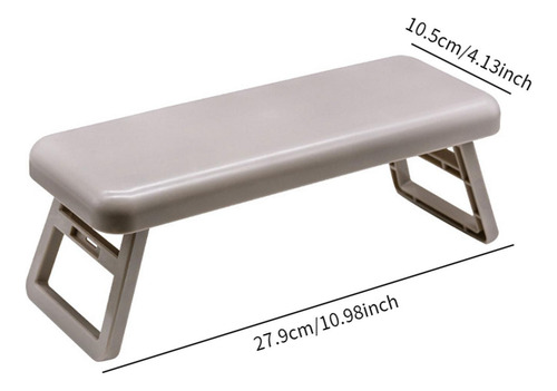 Reposabrazos Plegable Para Uñas, Alfombrilla Para Mesa De