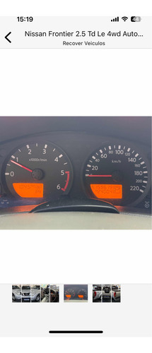 Nissan Frontier 2.5 Le Cab. Dupla 4x4 Aut. 4p