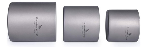 Copa De Titanio De Doble Pared Boundless Voyage 3 En 1, R...