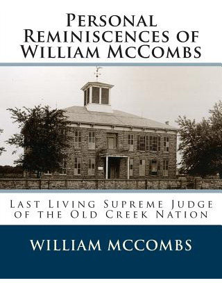 Libro Personal Reminiscences Of William Mccombs: Last Liv...