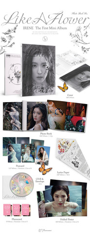 Irene - Like A Flower Album Ver. Photobook Kpop Red Velvet