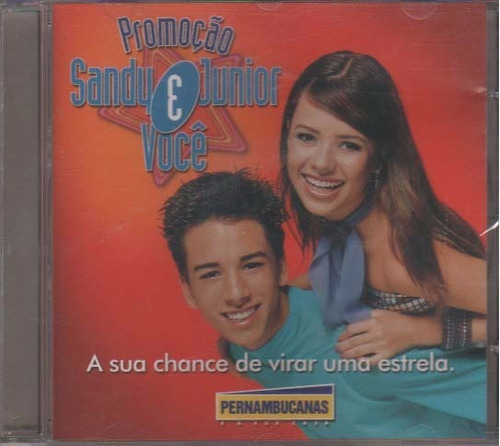 Sandy E Junior Cd Promocional Pernambucanas