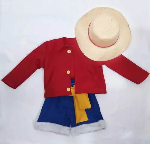 Fantasia Luffy One Piece Infantil