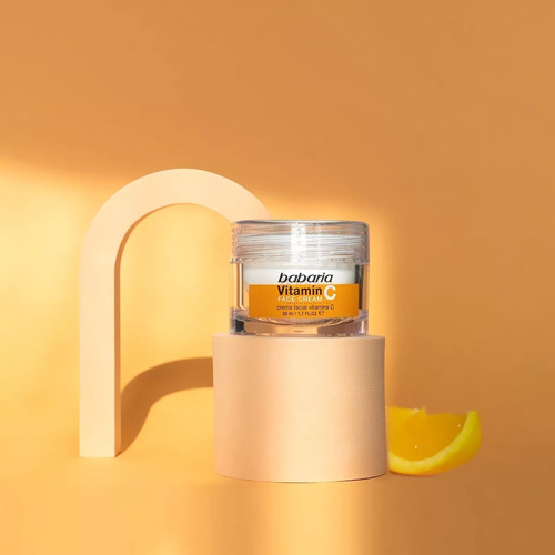 Babaria - Crema Facial Vitamina C - 50 Ml Todo Tipo De Piel Día/noche