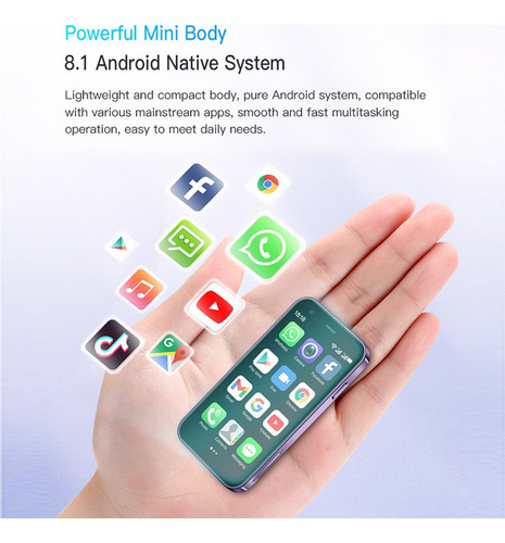 // Mini Smartphone Android Ultrapequeño Para Estudiantes 2024.