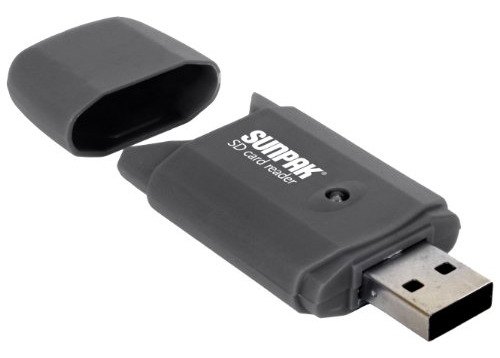 Lector-escritor De Tarjetas De Memoria Flash Usb Sunpak Sd 2