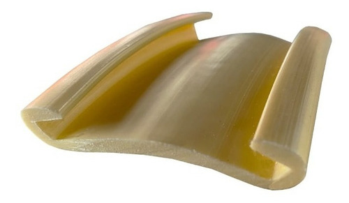 Pasamanos Moldura Flexible Plástico 2 Pulgadas Color Almendra