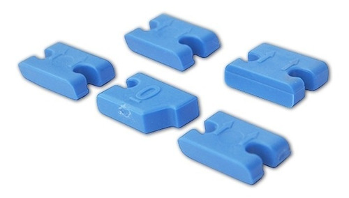 Kit 5 Adaptadores Expans Quilhas Fcs 2 Azul