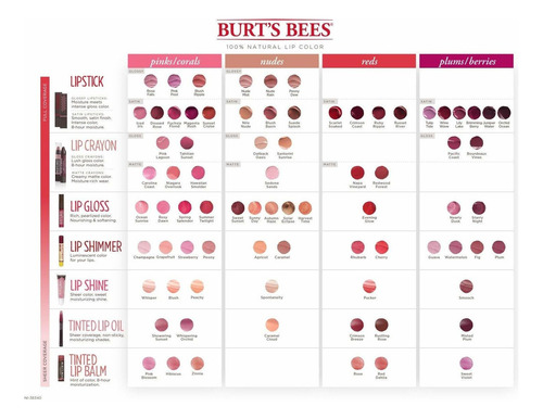 Burt S Bees Lip Gloss, 0.2 Onzas