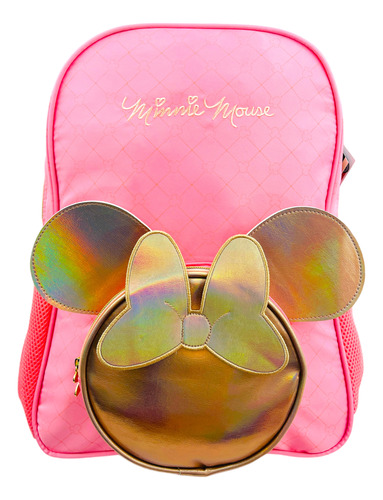 Mochila Minnie Mouse, Mimi Juvenil Primaria Original Ruz