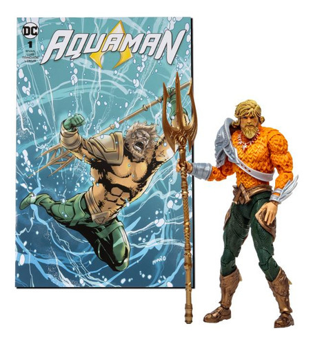 Mcfarlane Toys - Dc Direct Page Punchers - Aquaman