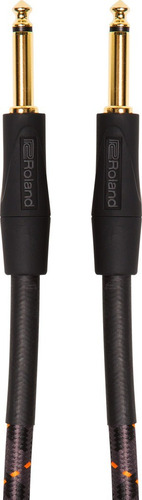 Roland Ric-g15 Cable Plug De 1/4 In Macho Gold 24k 15ft 4.5