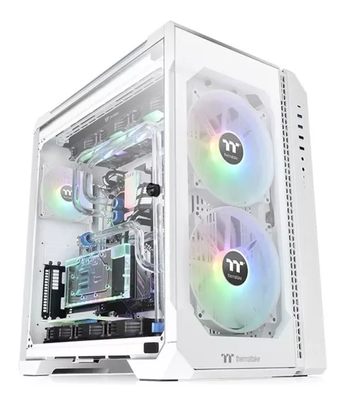 Gabinete Mid Tower Thermaltake View 51 Tg Blanco Argb Mexx 1