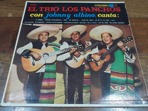 Lp Vinilo - Trío Los Panchos - Johnny Albino Canta - 1961