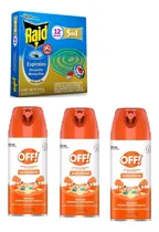 Comprar Repelente Off+ Espirales Raid X 12u Oferta 12 Espirales+3off