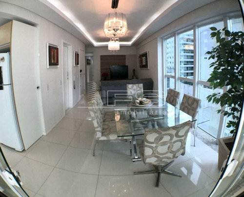 Imagem 3 de 15 de Apartamento 3 Suites Meia Praia Itapema - 4057