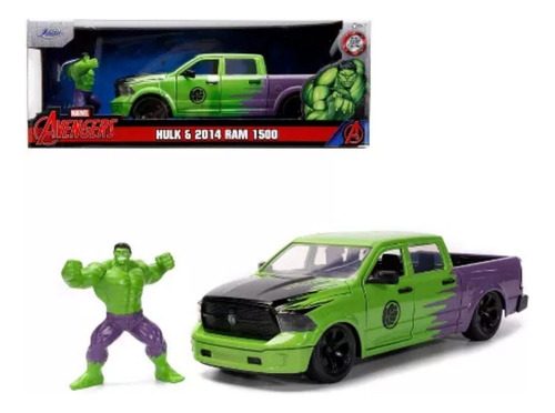 Hulk & 2014 Ram 1500 Escala 1:24 Avengers