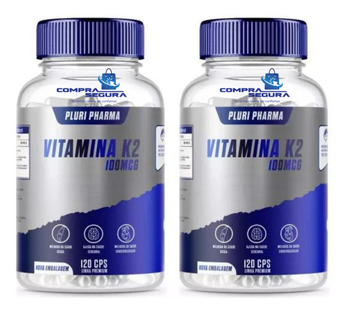 Vitamina K2 Mk7 240 Cápsulas