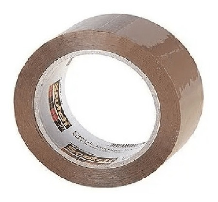 Imagen 3 de 5 de Cinta De Embalar Scotch Marron Emp 48mmx40mts (packx6u)