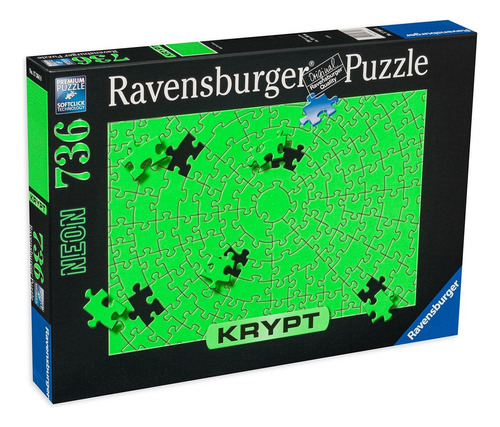 Puzzle Rompecabezas Neon 736 Pz Krypt Ravensburger 173648